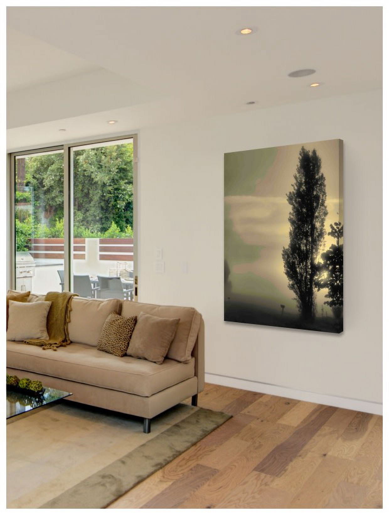 Marmont Hill "Daybreak on a Country Road" Painting Print on Canvas