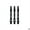 black, variant on 3-Piece Aluminum Alloy Darts Rods 40mm Length Engraved Color for Precision Play