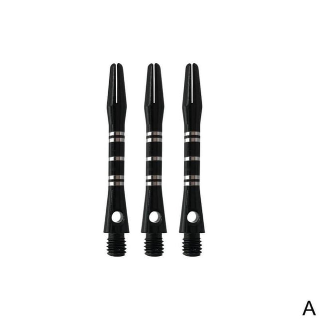 ZOHIKO A Pack 3 Pieces Color Engraved Aluminum Alloy 40mm Metal Thread Rods, Lines, Short Five Standard O9I1 Rods, Long