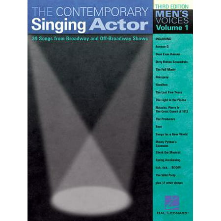 Contemporary Singing Actor: Men's Voices - Volume (Best Male Voice Actors)