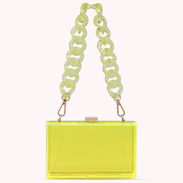 Clear square box purse cheap