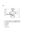 thumbnail image 3 of Ventilador de techo Hunter Builder Elite 132 cm No Light Bronze, 3 of 9