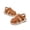 A-Brown213, variant on JAJAHO Toddler Sandals Boys Girls First Walking Shoes Breathable Open Toe Hook And Loop Non- Summer Sandals