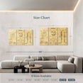 thumbnail image 4 of Elephant Stock Baseball Compilation Patent Wall Art - Horizontal Multi Panel Canvas - Living Room Wall Decor - Sports Multi Panel - Black And Beige Decor - 74" x 48", 4 of 8