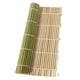 thumbnail image 2 of Sushi Rolling Maker Bamboo Sushi Mat Ideal For Restaurant Use And Home Cooking 27X27cm Green 1Pcs, 2 of 5