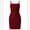 Red, variant on IBTOM CASTLE Girls Ruched Bodycon Teens Party Dress Mesh Sleeveless Pencil Short Dress Tight Dresses for Teens Holiday Green