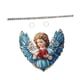 thumbnail image 4 of Adorno colgante de ángel, cartel colgante del día de San Valentín para puerta principal de oficina, 4 of 9