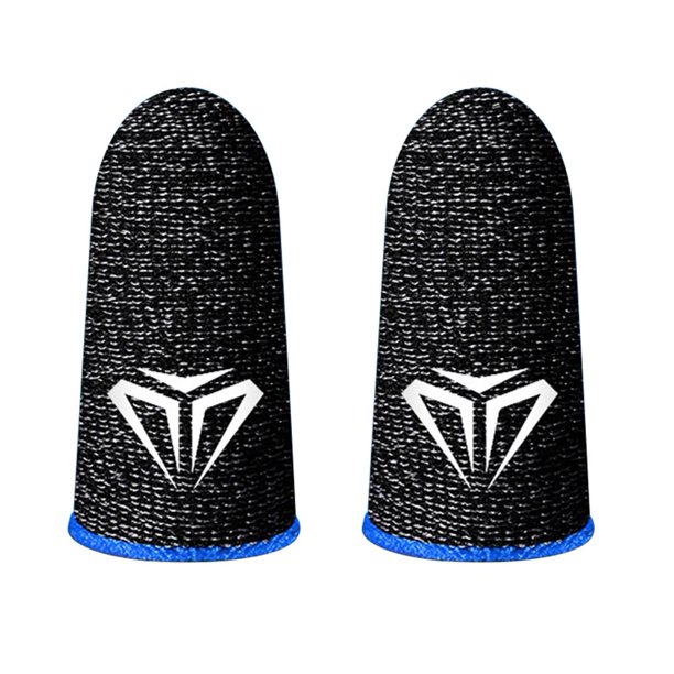 2pcs S02 Finger Cots Cover Game Controller Finger Sleeve para PUBG (Azul) WDOplteas Para estrenar