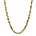 thumbnail image 6 of 14K Yellow Gold 6.50mm Byzantine Chain, 6 of 6