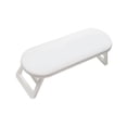 thumbnail image 1 of Reposabrazos para uñas, mesa de escritorio, estación de bricolaje, antideslizante, plegable, cómodo cojín de manicura, cojín de mano para manicura, para viajes, tienda, salón blanco, 1 of 9