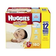 Huggies Little Snugglers Step-2 Diapers, 180 Count
