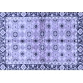 thumbnail image 1 of Ahgly Company Machine Washable Indoor Rectangle Abstract Blue Modern Area Rugs, 8' x 10', 1 of 4