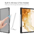 thumbnail image 4 of Funda con teclado FINTIE para Samsung Galaxy Tab S8 Plus de 12,4 pulgadas, 4 of 9
