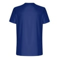 thumbnail image 4 of Delliss Men's Halloween Print Basic Comfy Tee Short Sleeve Simple Top Blue XXXXL, 4 of 5