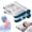 Blue*2, variant on Ergonomic Goose Pillow,Sleep Enhancing Cervical Support Comfort Goose Down Pillow,Cervical Support Comfortable Goose Down Pillow,Super Ergonomic Pillow - Protect Your Neck and Spine
