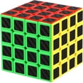 thumbnail image 1 of Cubo de Velocidad 4x4, Cubo Mágico 4x4x4 Cubo de Velocidad - Rotación Rápida - Pegatinas de Fibra de Carbono, 1 of 3