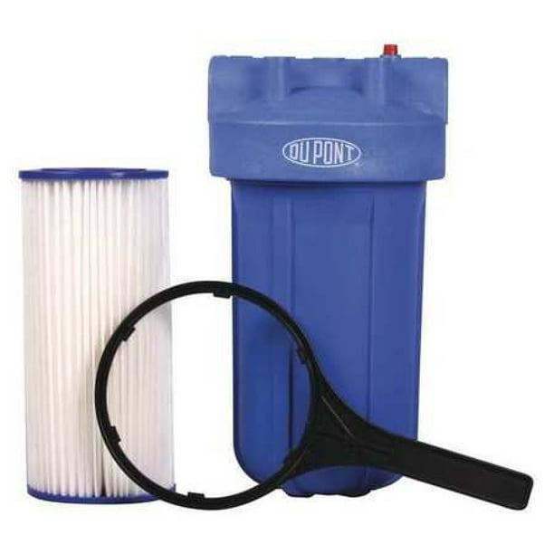 DUPONT WFHD13001B Water Filter System,1 in NPT,10 gpm