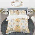 thumbnail image 2 of Designart 'Geometric Retro Design I' Mid-Century Modern Duvet Cover Set, 2 of 4