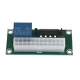 thumbnail image 1 of Tarjeta de adaptador de sincronización de fuente de alimentación dual Psu de 24 pines a placa de inicio Sata Sync Feliz Sencillez, 1 of 5