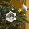 thumbnail image 7 of 3drose, Cavalier Spaniel, 3 inch Snowflake Porcelain Ornament, 7 of 7