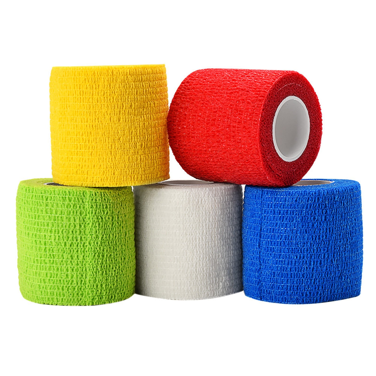 5pcs disposable cohesive tattoo grip tape wrap elastic bandage rolls for  tattoo machine grip tube accessories Prices and Specs in Singapore   062023  For As low As 097