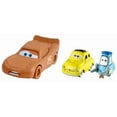 thumbnail image 2 of Disney Cars Cars 3 Lightning McQueen as Chester Whipplefilter, Luigi & Guido with Cloth Diecast 2-Pack, 2 of 2