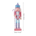 thumbnail image 3 of SHISUYAN 1Set Traditional Nutcracker Wooden Puppet For Christmas Party And Moving Party, 3 of 9