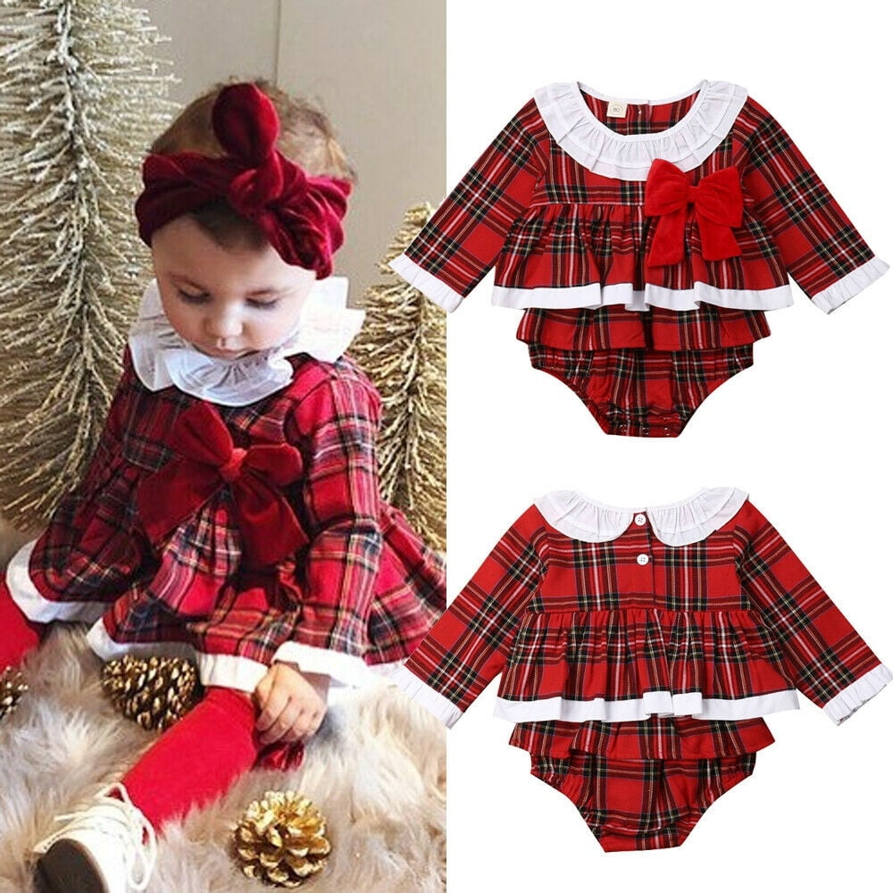 baby girl christmas photos