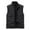 Black, variant on Dovford Men's Lightweight Softshell Vest Outdoor Quilted Vest Sleeveless Jacket for Travel Hiking Golf