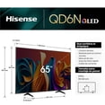 thumbnail image 2 of TV Hisense 65 Pulgadas QLED 4K Fire Smart Reacondicionado, 2 of 8