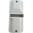 thumbnail image 1 of 5 pcs White Plastic Fence Accessories Posts Fence Accessories (Do not Contain Fence), 1 of 5