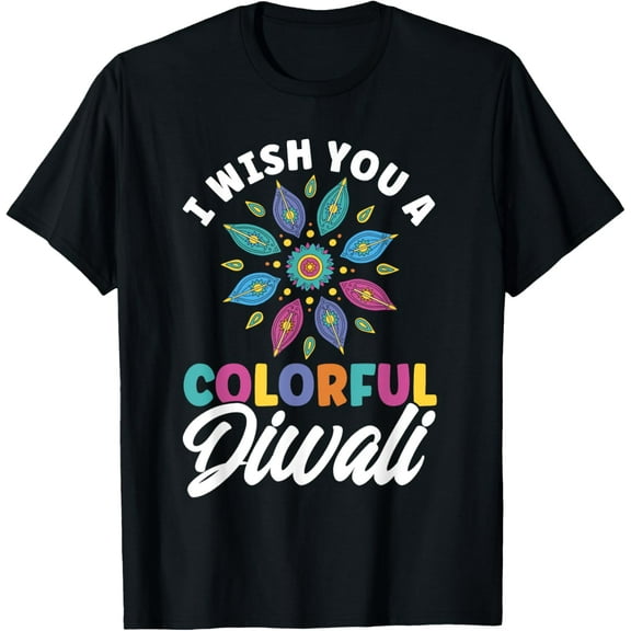 Shubh Deepalawi Colorful Diwali Diwali T-Shirt