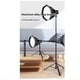 thumbnail image 5 of Trípode Extensible Portátil con Soporte de Luz Ajustable con Tornillos de 1/4, Trípode para Cámara y Teléfono para Viajes, 5 of 5