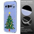 thumbnail image 5 of ELEHOLD Case for Google Pixel 10 /10 Pro, Christmas Slim Shockproof Clear TPU Cover, Raised Edge Screen/Camera Protection,D, 5 of 7