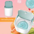 thumbnail image 2 of Lavadora portátil, turbina ultrasónica USB, mini lavadora portátil para ropa interior, ropa de bebé, viajes, color blanco, 2 of 5