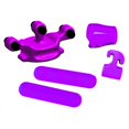 thumbnail image 1 of PSE Shock MODZ Purple Color Package Rubber Vibration Dampening Set 01290PR, 1 of 3