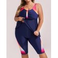 thumbnail image 3 of Traje de baño Tankini Hanna Nikole, talla grande, 2XL, para mujer, 3 of 7