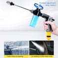 thumbnail image 6 of Aquoxis Pressure Washer, 15X More Powerful Extreme Water Pressure Tool with Steel Power, Qinux Aquoxis Sprayer for Waterpipe, High Pressures Water Jet with Foam Pot, Generic Aquaxis Aqui Blue, 6 of 10