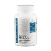 Wise Woman Herbals  Womens Menocaps  120 caps - All-Natural Menopause and Puberty Supplement - for Hot Flashes, Mood Swings and Night Sweats During Menopause, Promotes Emotional Balance