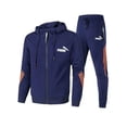 thumbnail image 4 of Chaqueta de ocio con cremallera para hombre, traje deportivo de alta calidad, pantalones deportivos al aire libre, tendencia de moda sencilla, primavera y otoño, nuevo, 4 of 5