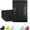 Black, variant on 100 Pack Resealable Packaging Bags for Small Business, Double-Sided Color Smell Proof Food Storage Flat Bags, Black, 2.7" x 3.8