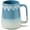 24oz light blue, variant on Large 24oz Purple Ceramic Mug with White Flower Pattern, 700ml Stoneware Coffee Cup, Microwave and Dishwasher Safe