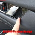 thumbnail image 6 of Xotic Tech Interior Door Handle Bowl Cover Trim, Carbon Fiber Pattern, Compatible with Honda Accord 10th Gen 2018-2022, 6 of 9
