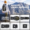 thumbnail image 5 of Seektop 20L Foldable Waterproof Hiking Backpack, Ultralight Small Lightweight Daypack Packable Backpack for Men Woman, 5 of 9