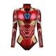 thumbnail image 4 of Traje de baño de superhéroe nuevo 2024 para mujeres y hombres, Spiderman, Iron Man, Cosplay, estampado 3D, traje de baño de manga larga, disfraz de carnaval para adultos, 4 of 5