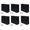 Quantity:6PCS, variant on Hanging File Folders with Side Expansion and Double Hook A4 Document Organizers