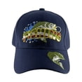 thumbnail image 2 of Top Headwear Outdoor Fisherman Fishing Baseball Cap - Navy, 2 of 4