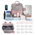 thumbnail image 7 of Anoak Baby Diaper Bag Backpack with Changing Station, Large Capacity, Stroller Straps and USB Charging Port, Baby Registry Search for Boys & Girls, 7 of 7