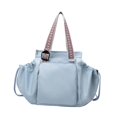 thumbnail image 4 of Mochila organizadora transformable para mujer, bolso de hombro para deportes de primavera Azul, 4 of 9