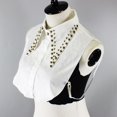 thumbnail image 4 of de solapa Punk para mujer, cuello falso, remaches sueltos, accesorio de disfraz desmontable con , medias s, cuello falso, 4 of 7